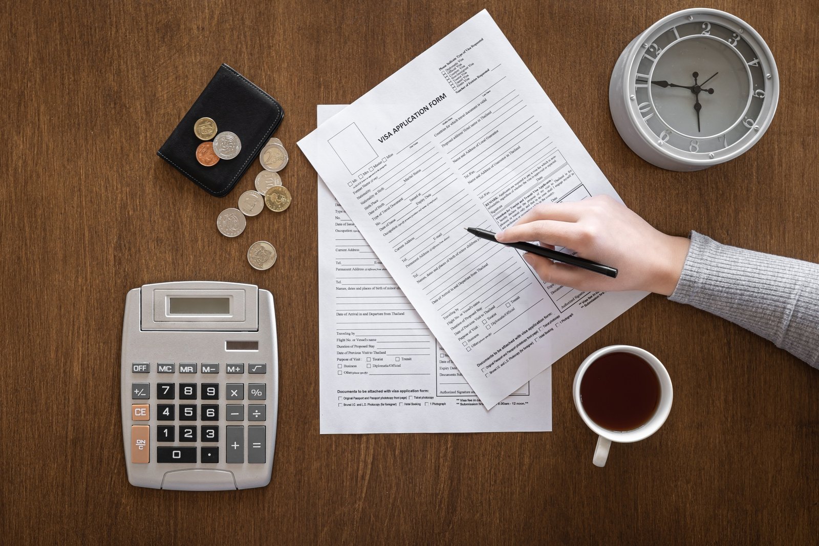 Financial Requirements for the DTV Visa